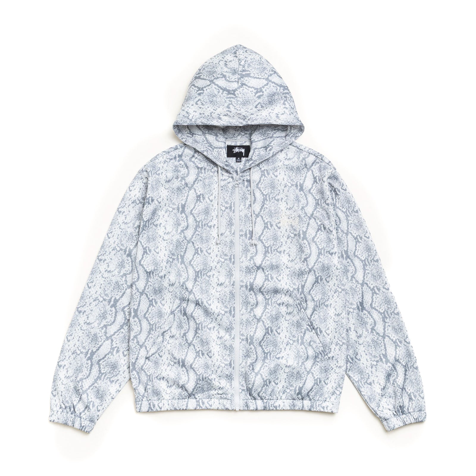 Athletic Mesh Zip Hood - Snake