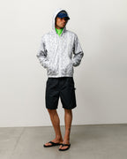 Athletic Mesh Zip Hood - Snake
