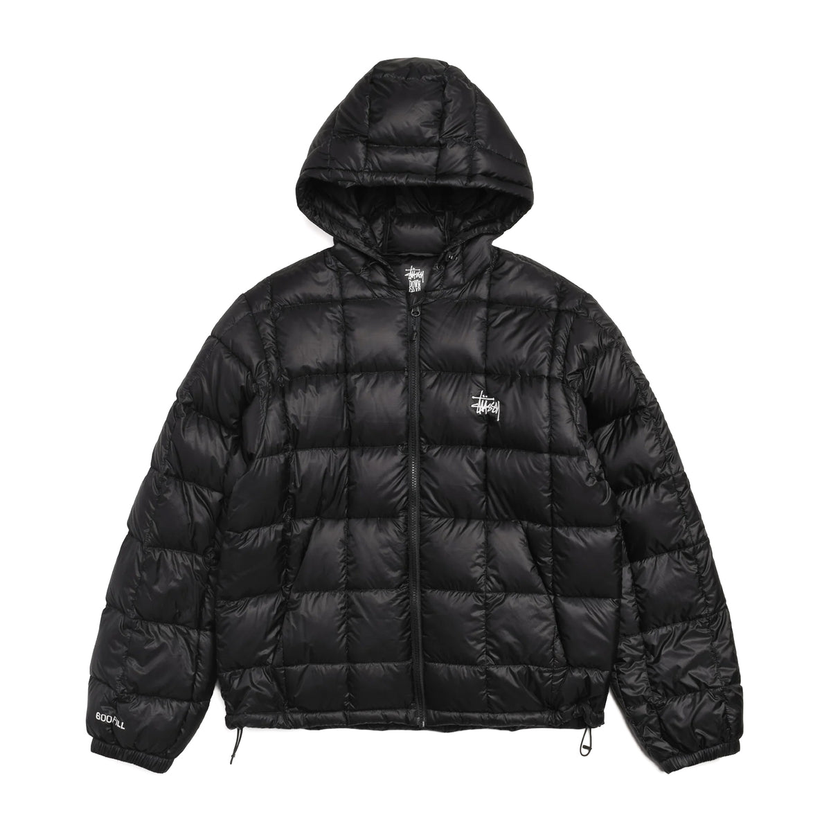 Midweight Hooded Puffer - Black