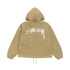Beach Shell Cotton Wax Jacket - Olive