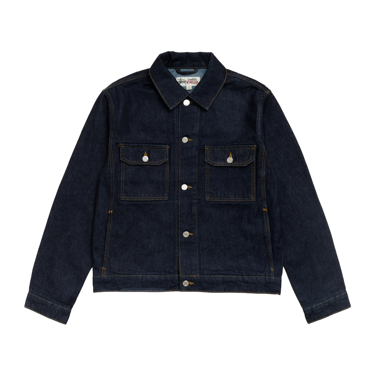 Trucker Denim Jacket - Rinsed Indigo