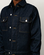 Trucker Denim Jacket - Rinsed Indigo