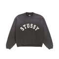 Sun Faded Oversized Crew - Black