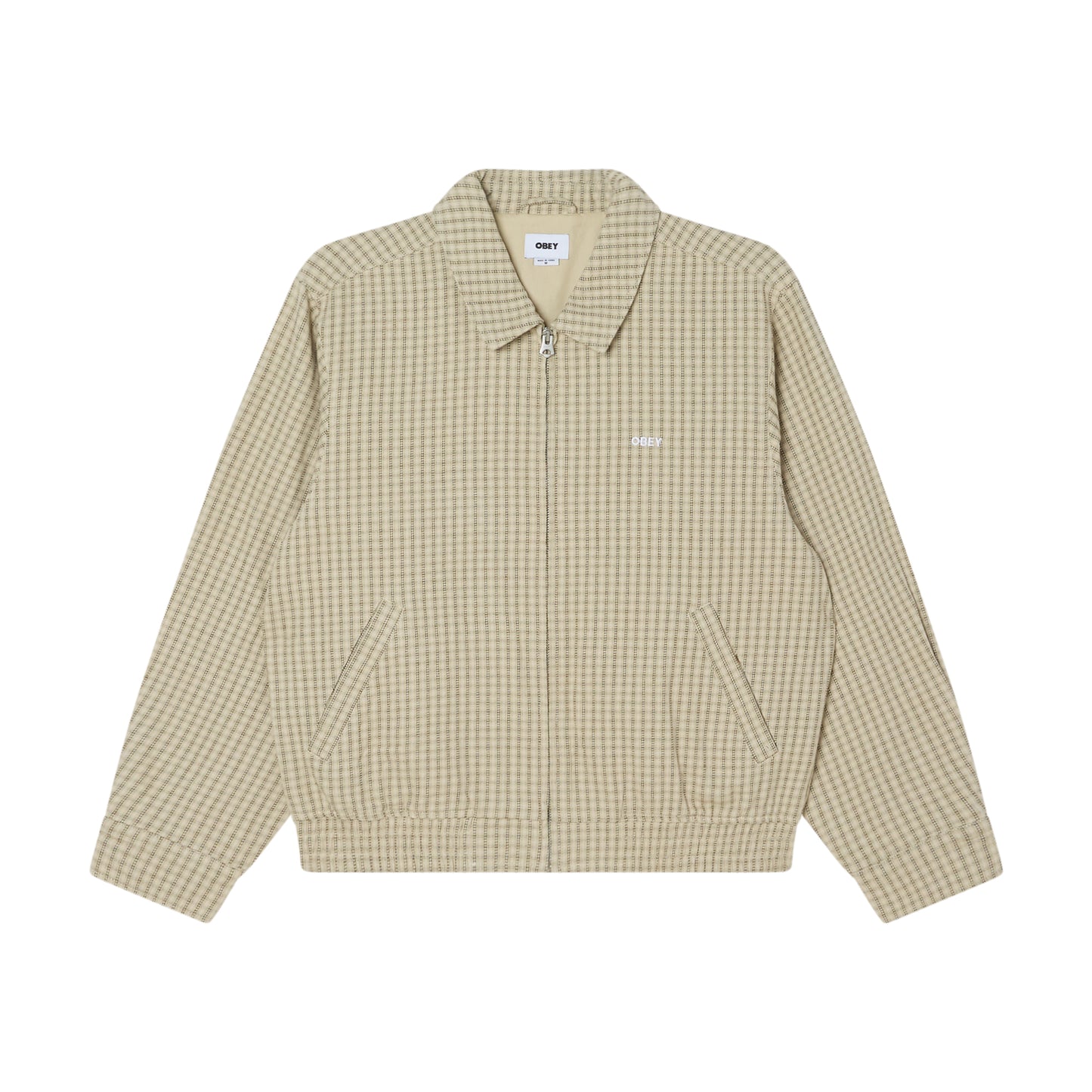 Luther Blouson Jacket - Abbey Stone