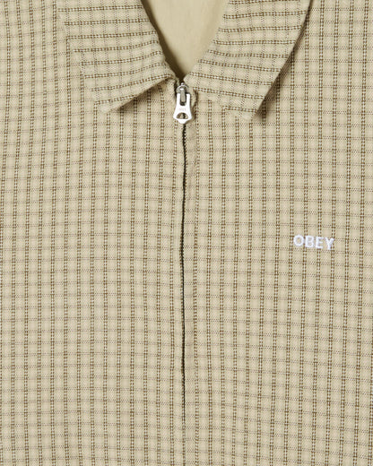 Luther Blouson Jacket - Abbey Stone