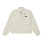 Walter Work Jacket - Silver Birch Faded Wash