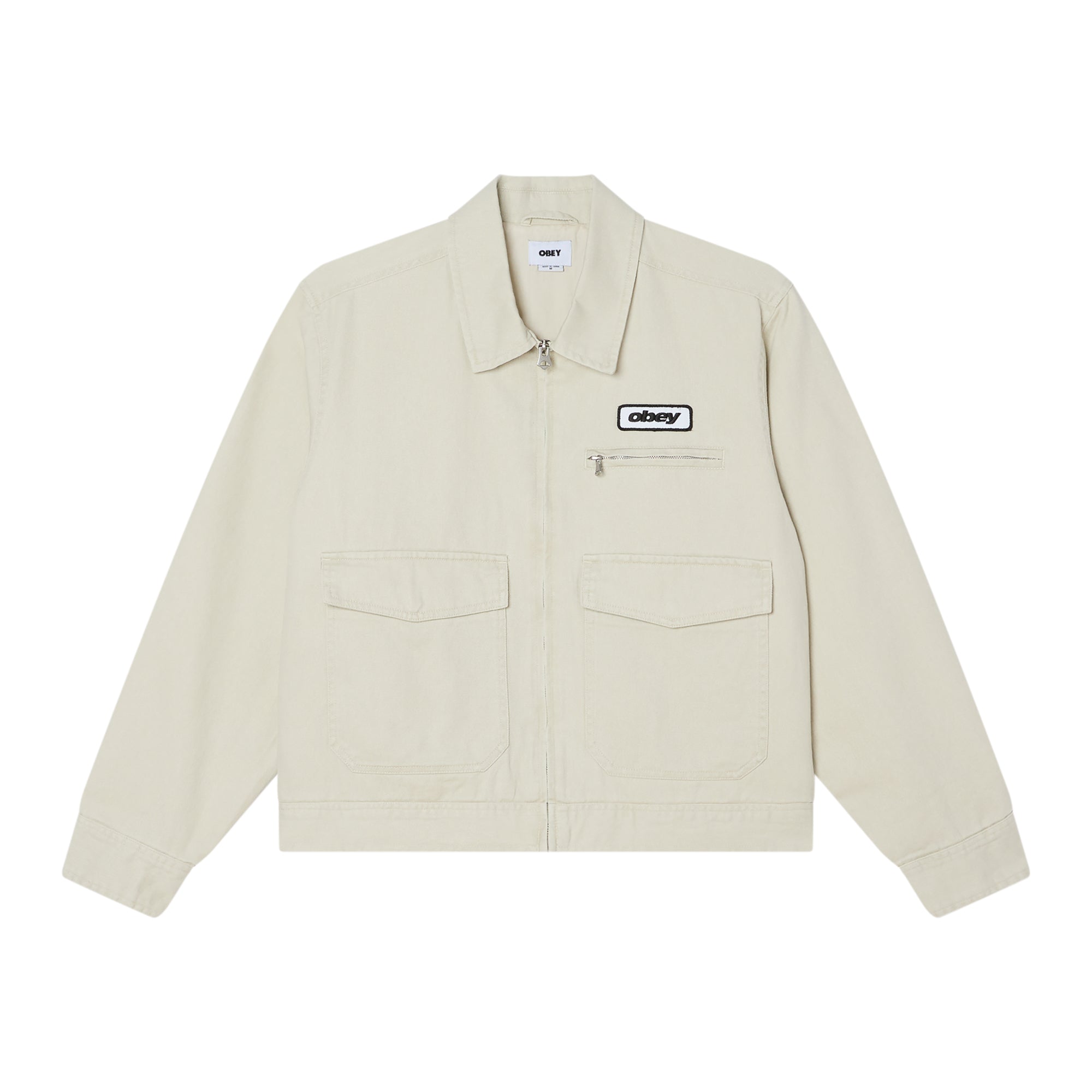 Walter Work Jacket - Silver Birch Faded Wash