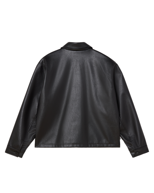 Workman PU Jacket - Black