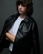Workman PU Jacket - Black