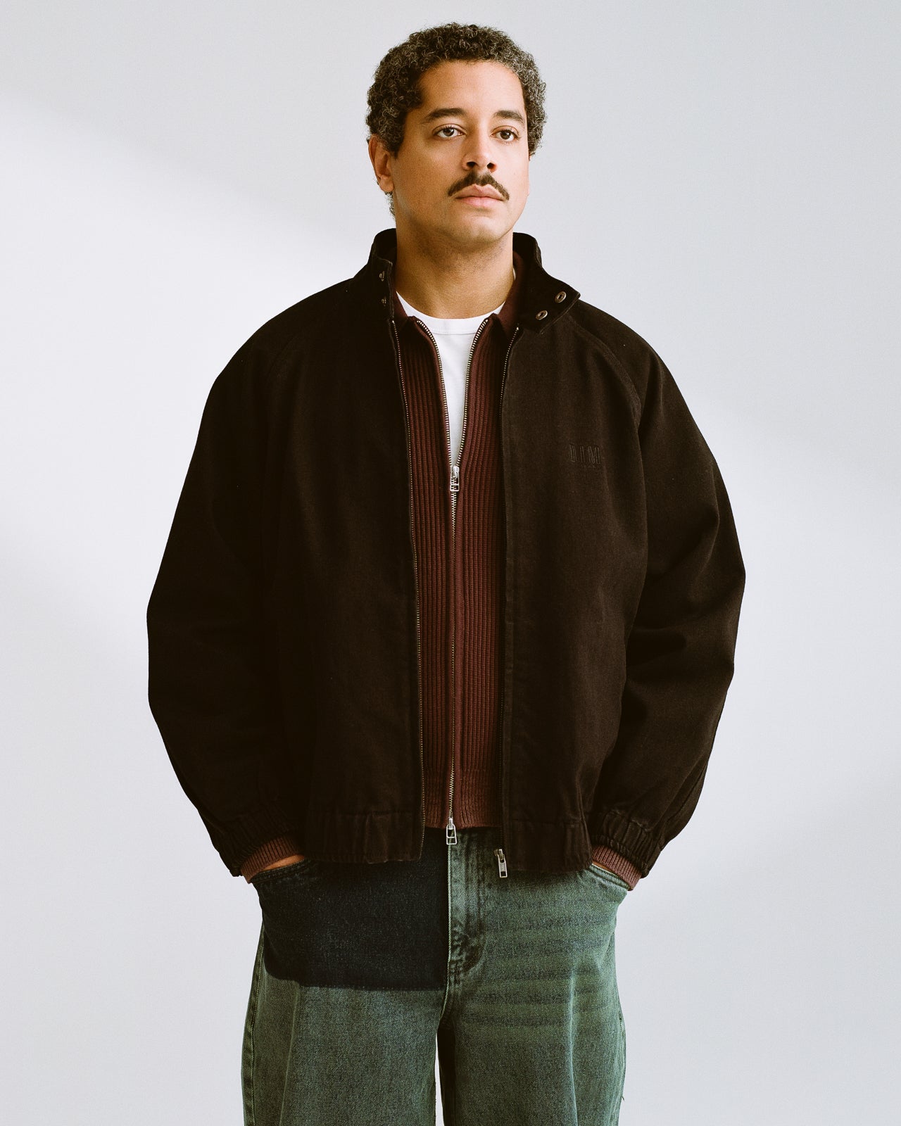 Dime Jeans Jacket - Black