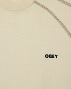 Contrast Stitch Tee - Silver Birch