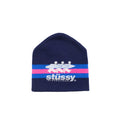 Stripe Ski Beanie - Navy