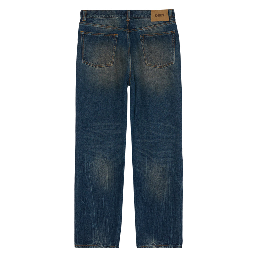 Classic Baggy Denim - Oil Stained Indigo