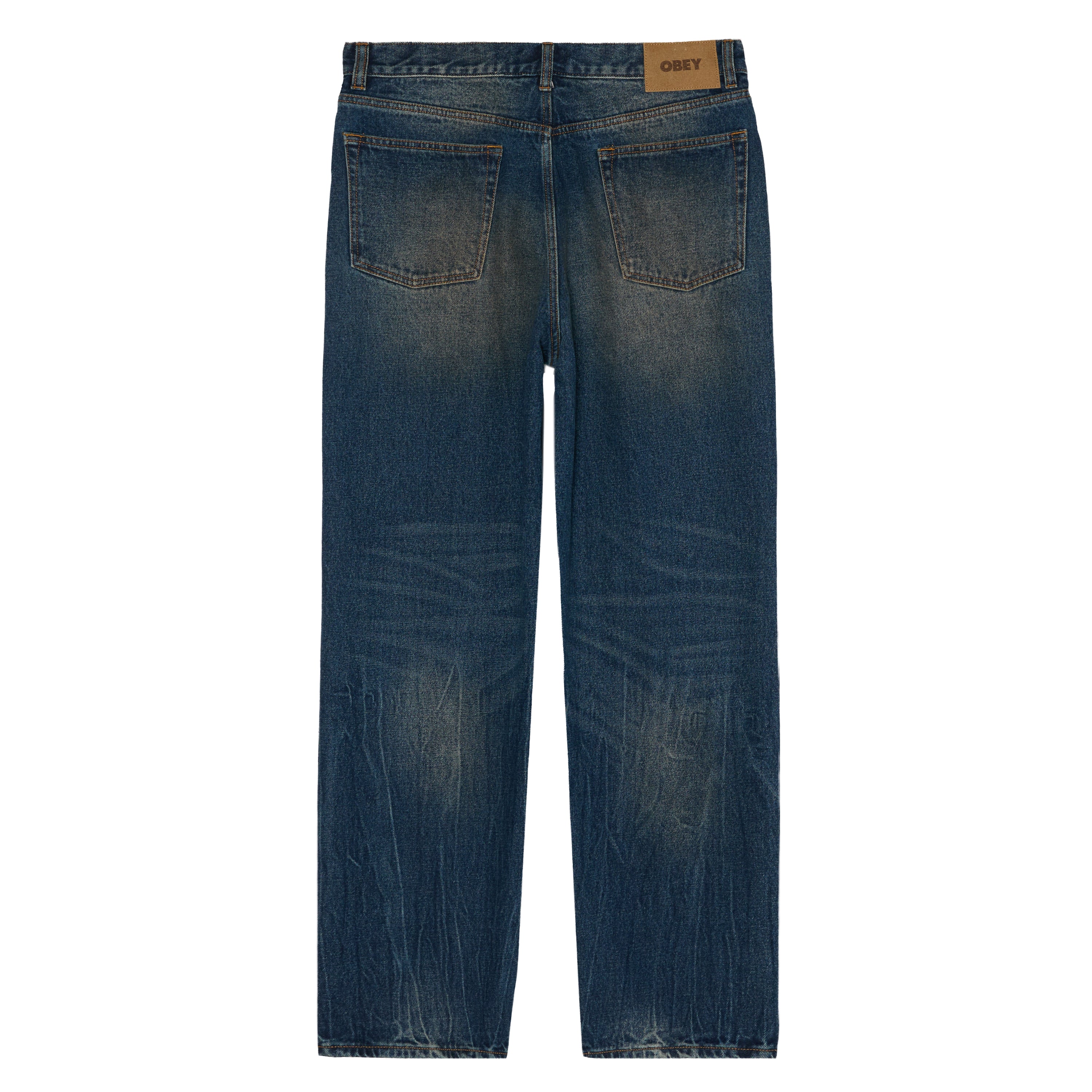 Classic Baggy Denim - Oil Stained Indigo
