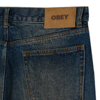 Classic Baggy Denim - Oil Stained Indigo
