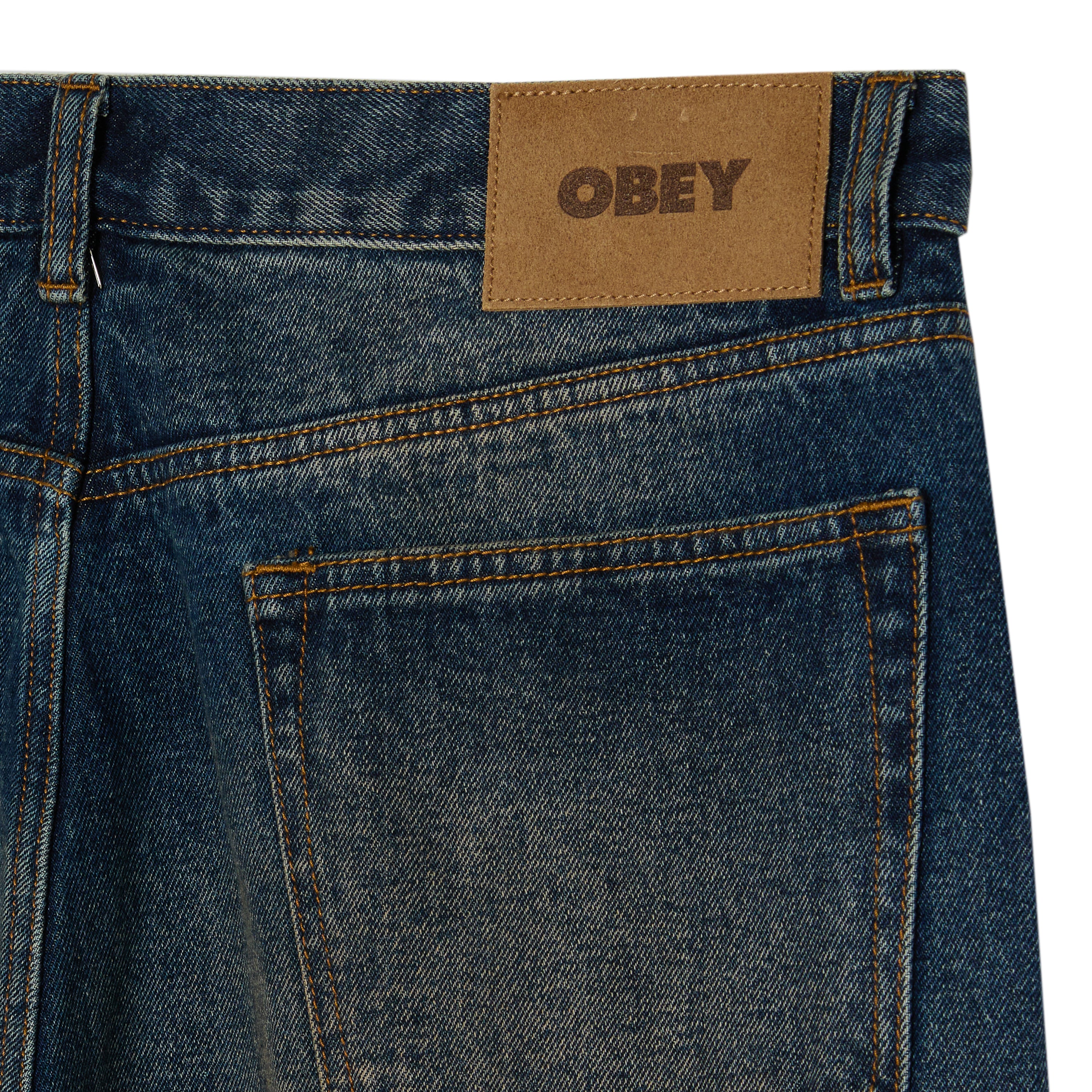 Classic Baggy Denim - Oil Stained Indigo