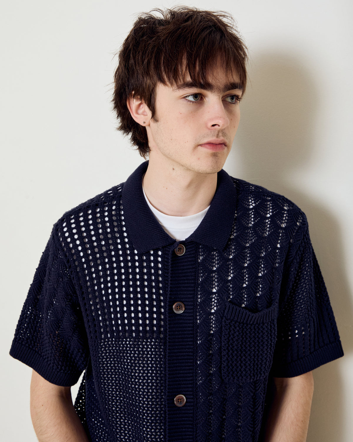 Preston Sweater Shirt - Navy