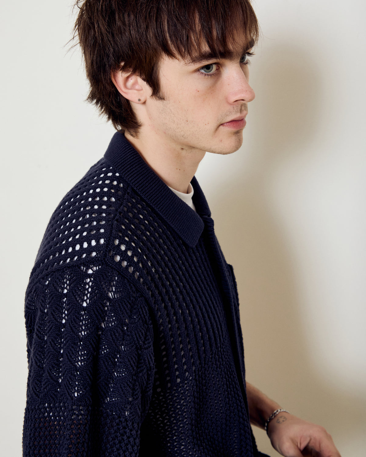 Preston Sweater Shirt - Navy