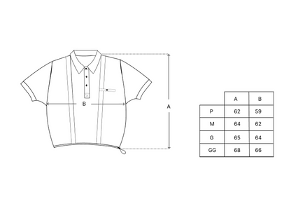 Uncle Jr. Polo Shirt - Black / Beige
