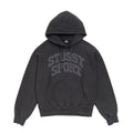 Block Sport Zip Hoodie - Washed Black