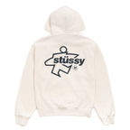 Surf Size Zip Hoodie - Bone