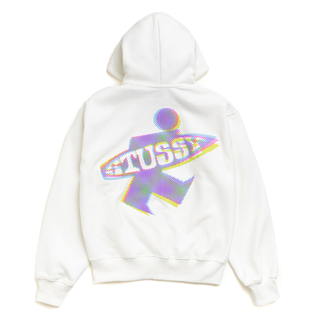 Dot Surf Zip Hood - Off White