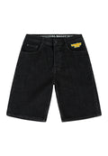Homeboy X-tra Baggy Shorts - Washed Black