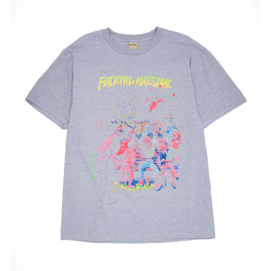 Wrestler Tee - Heather Grey