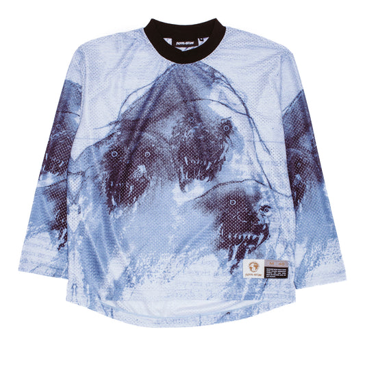 Cerberus Moto Jersey - Black / White