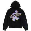 Dot Surf Zip Hood - Black