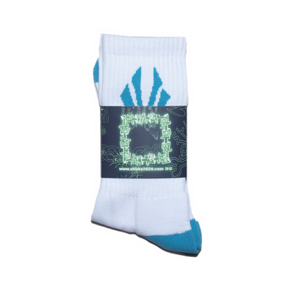 More is More Socks - White