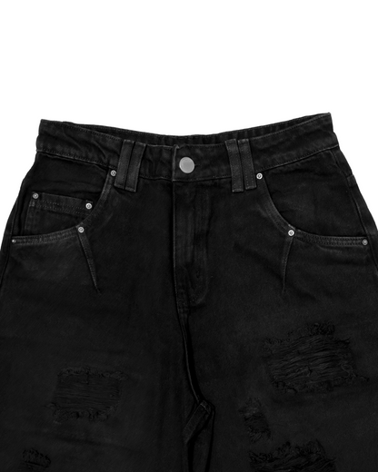Calças Scars V2 Distressed - Blackout