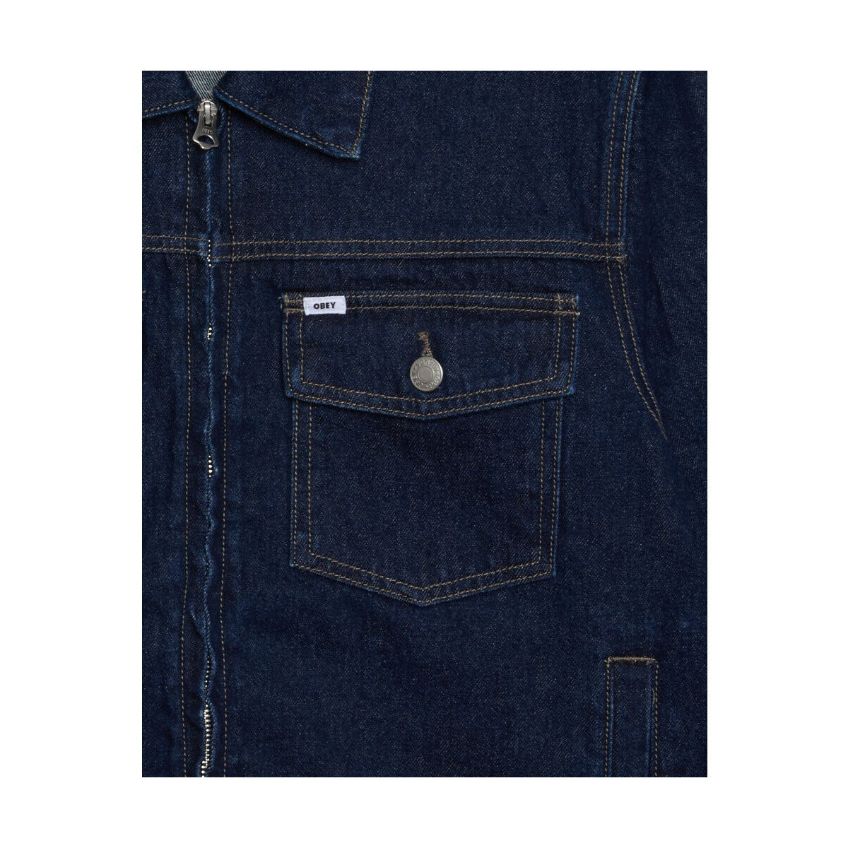 Base Trucker Jacket - Rinse Indigo