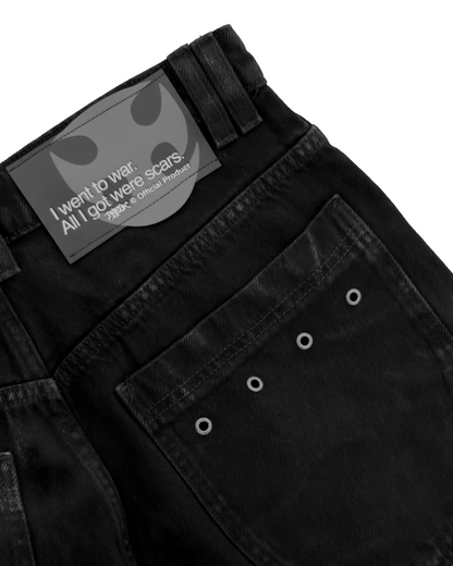 Calças Scars V2 Distressed - Blackout