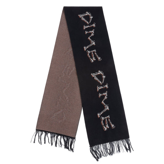 Bones Scarf - Black