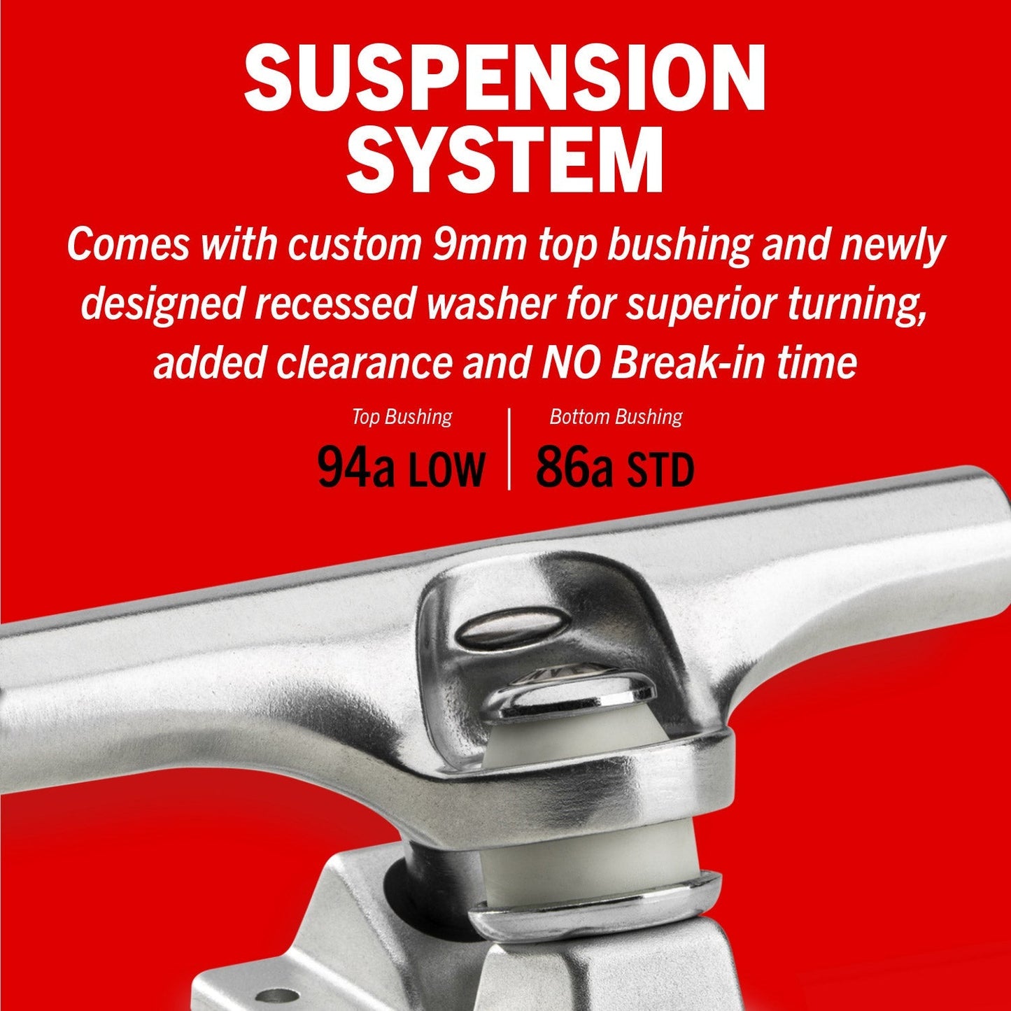 Ace AF1 Inverted Hollowed - Polished (Pair)