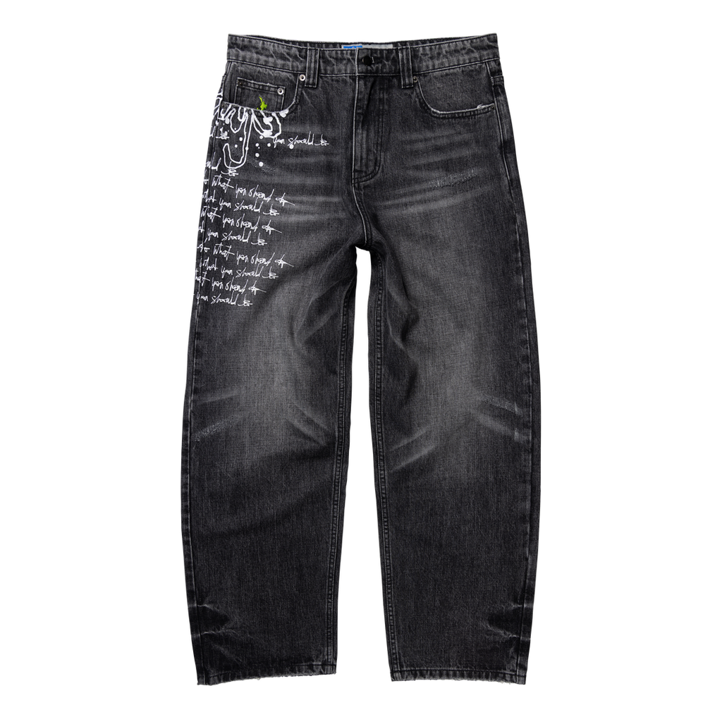 Waze Jeans - Washed Black