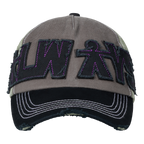 5 Panel Human Logo Cap - Sage / Grey / Black