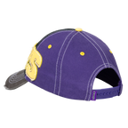 5 Panel Human Logo Cap - Purple / Black / Yellow