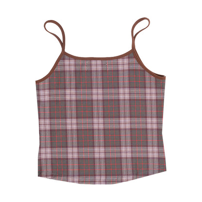 He@rt Logo Cami Top - Plaid