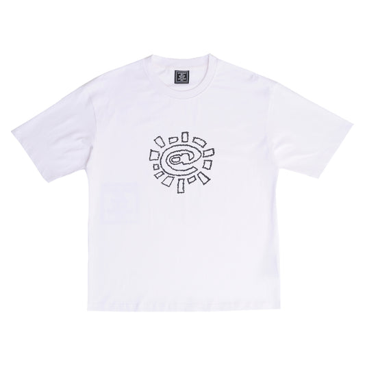 Sketchy @Sun Tee - White
