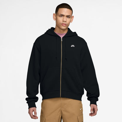 Essentials Zip Up Hoodie - Black