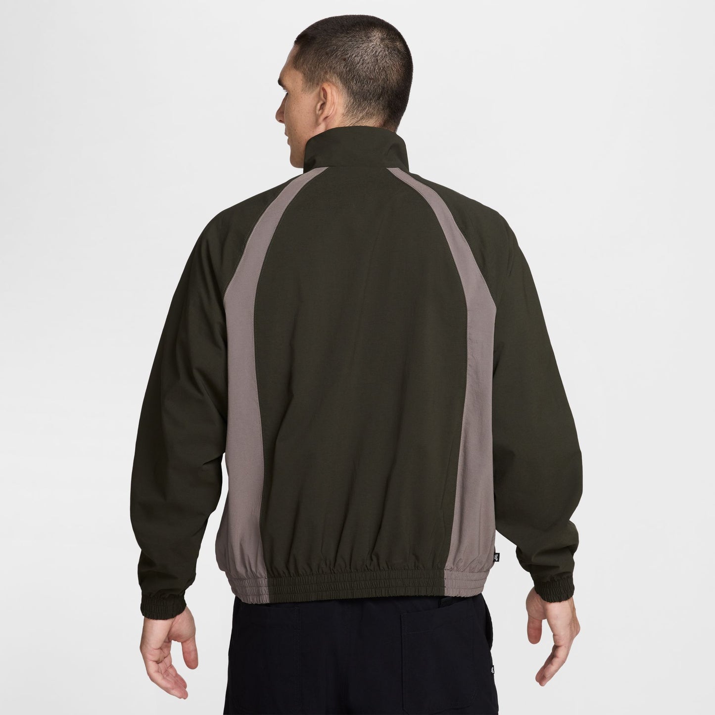 Full Zip Woven Jacket - Sequoia / Cave Stone