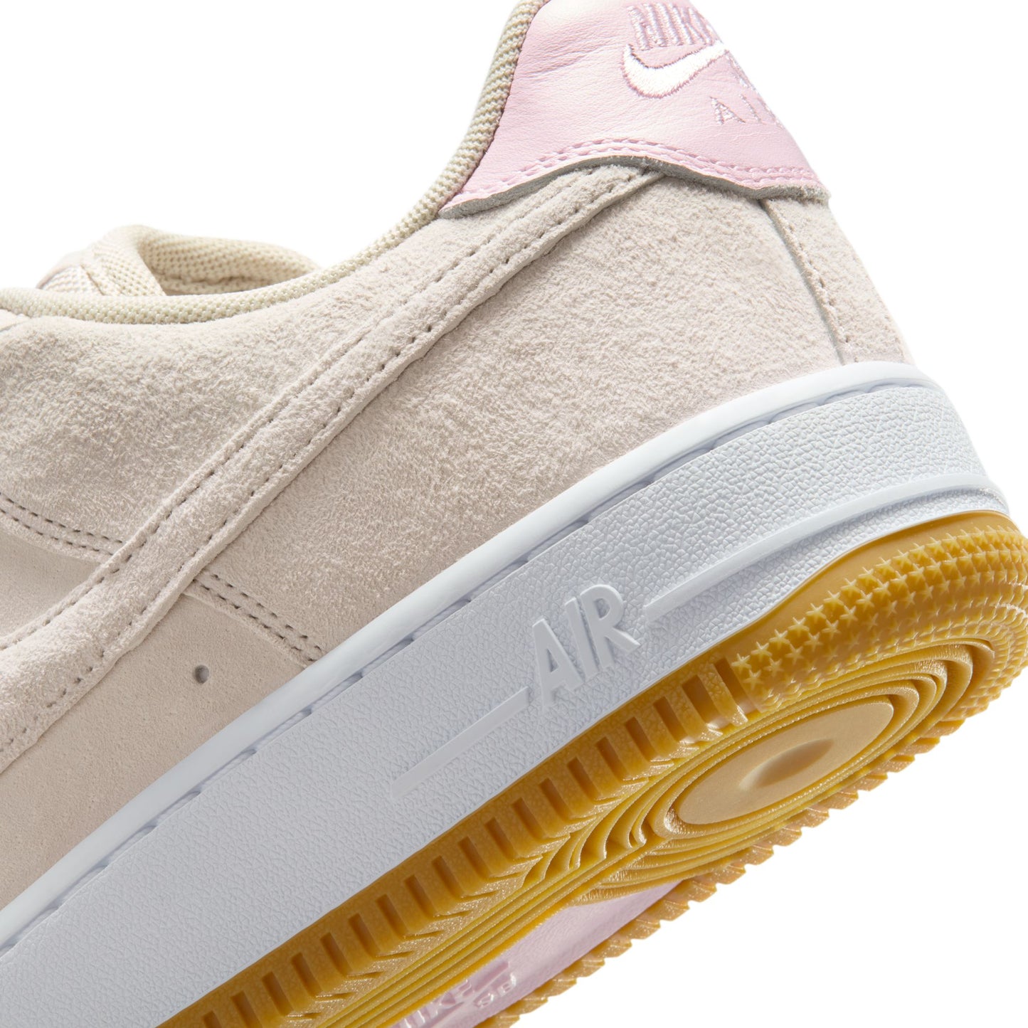 Air Force 1 SB - Light Orewood Brown and Pink Foam