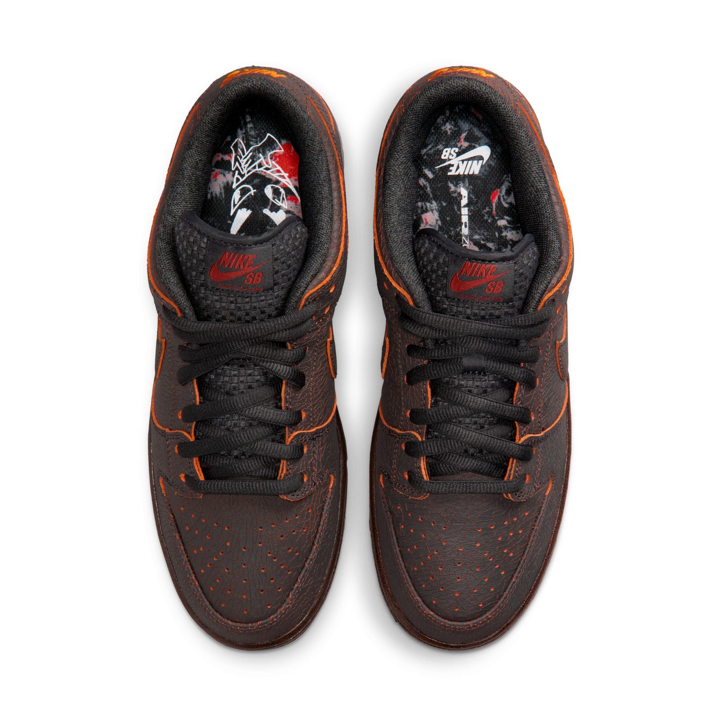 Dunk Low Pro PRM Krampus - Dark Smoke Grey / Campfire Orange