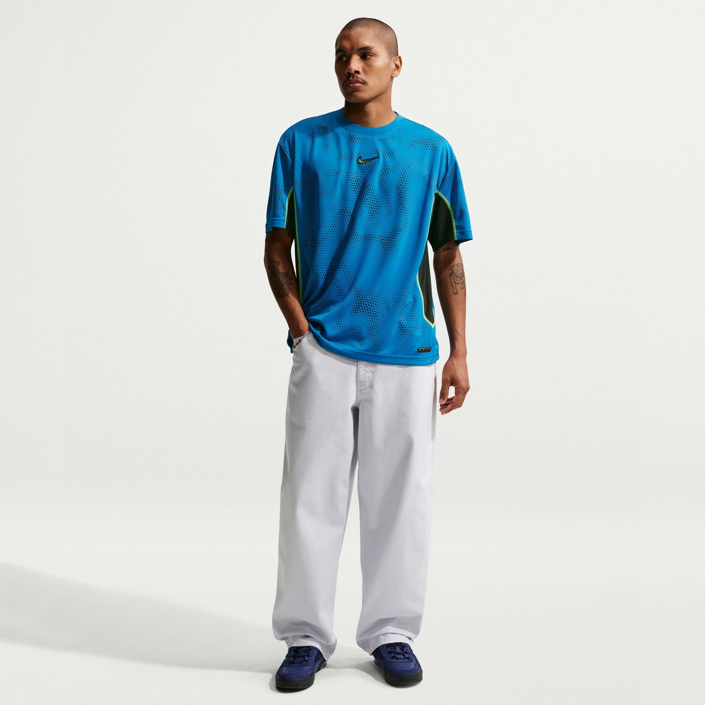 Ishod Wair Jersey - Brilliant Blue / Black