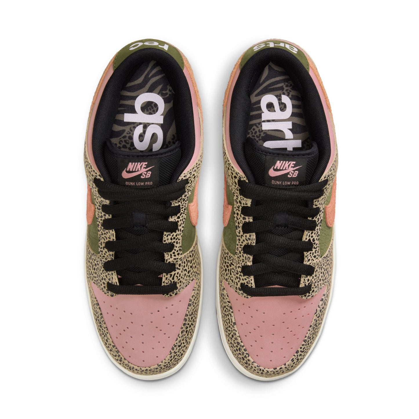 Nike SB x Arts-Rec Dunk Low Pro - Khaki / Amber Brown / Rough Green