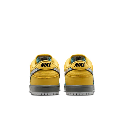 Dunk Low Pro "Muni Fast Pass" - Laranja Segurança / Cinzento Lobo / Castanho