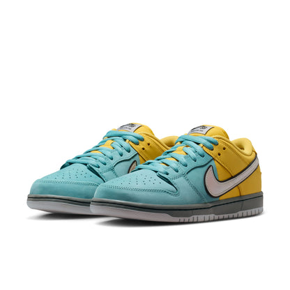 Dunk Low Pro "Muni Fast Pass" - Laranja Segurança / Cinzento Lobo / Castanho