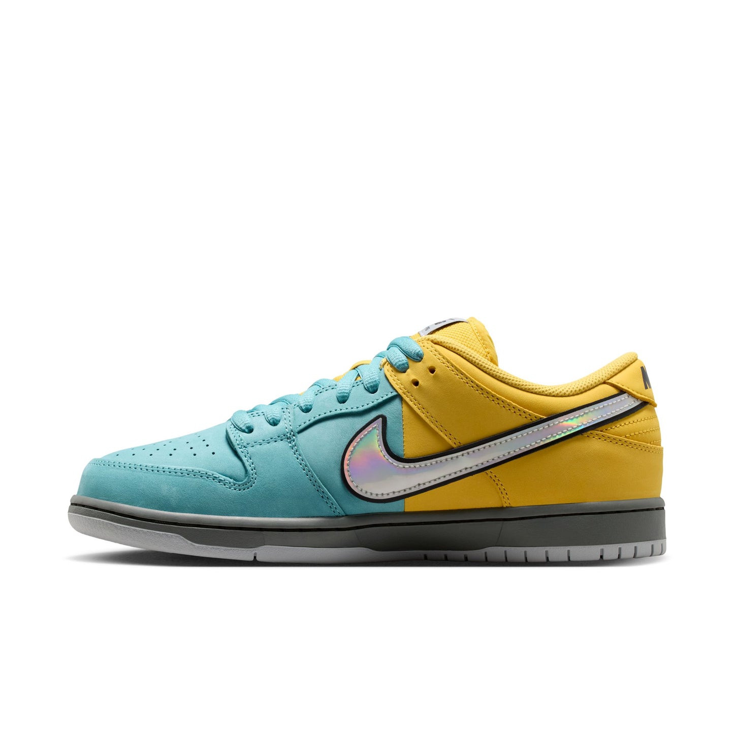 Dunk Low Pro "Muni Fast Pass" - Laranja Segurança / Cinzento Lobo / Castanho